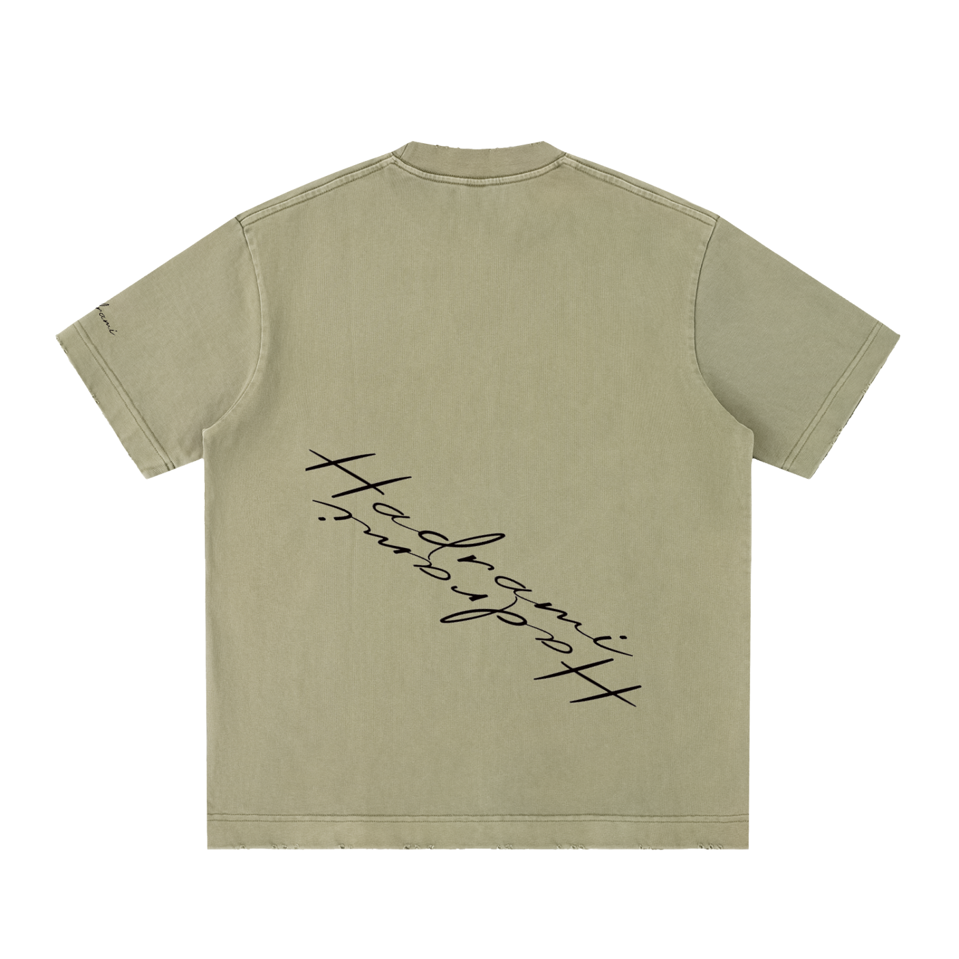 Lonely  Vintage Washed Frayed T-Shirt