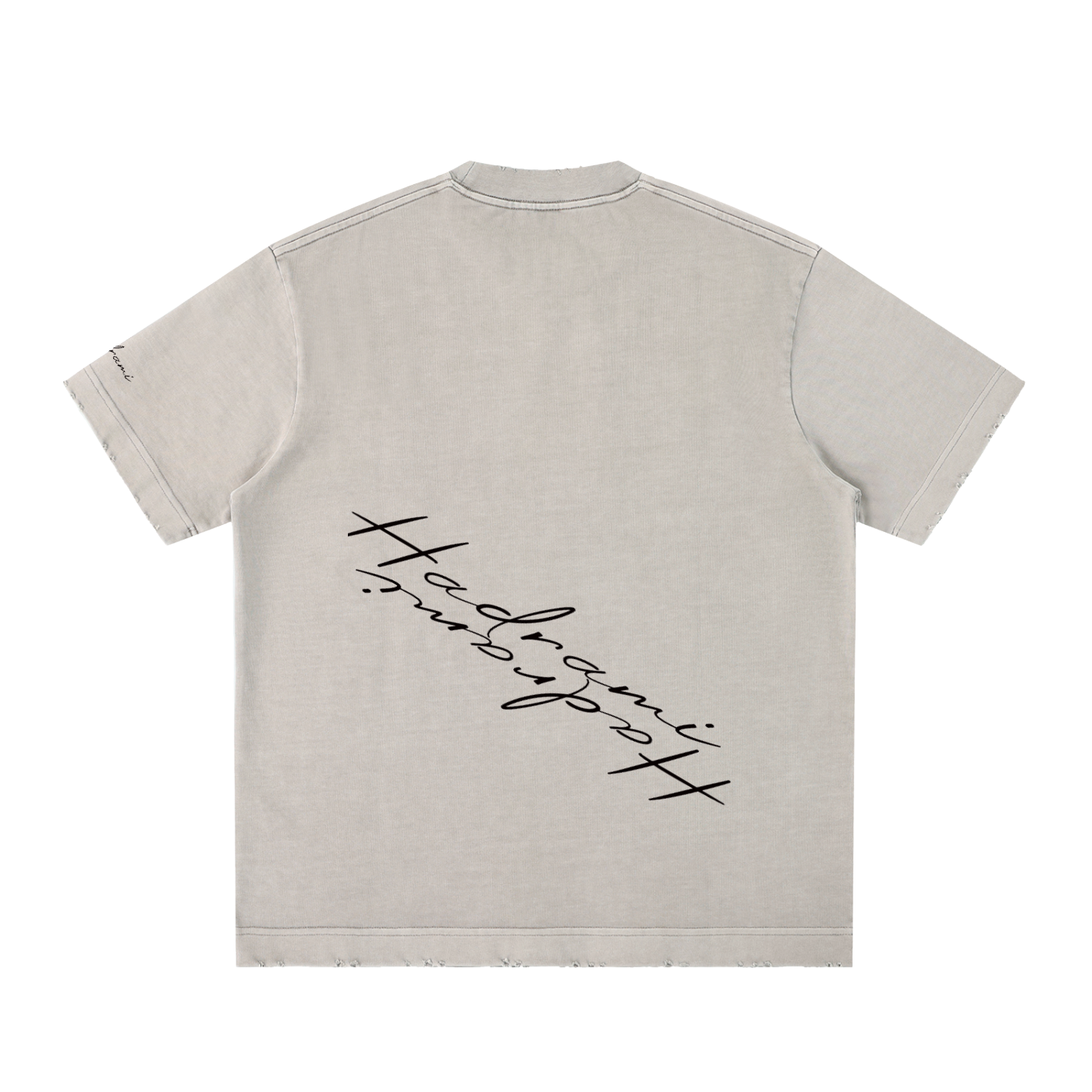 Lonely  Vintage Washed Frayed T-Shirt