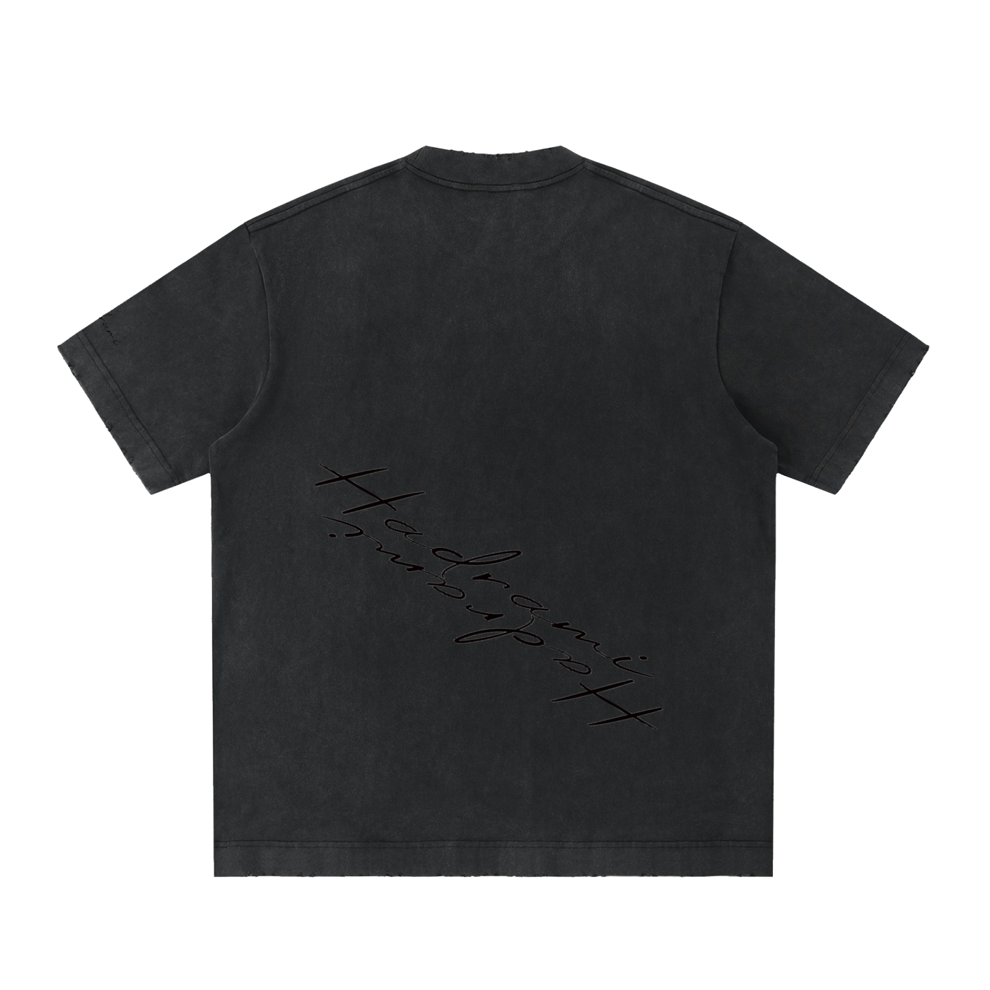 Lonely  Vintage Washed Frayed T-Shirt