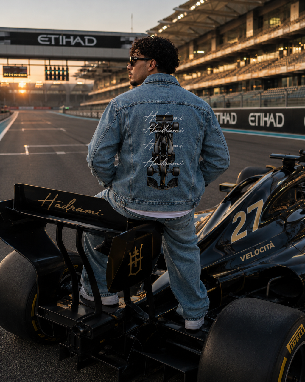 Hadrami Vintage Wash Denim Jacket