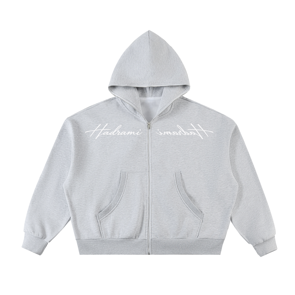 Coolie Full-Zip Boxy Hoodie